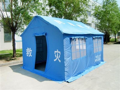 12m2 캔버스 구호 텐트